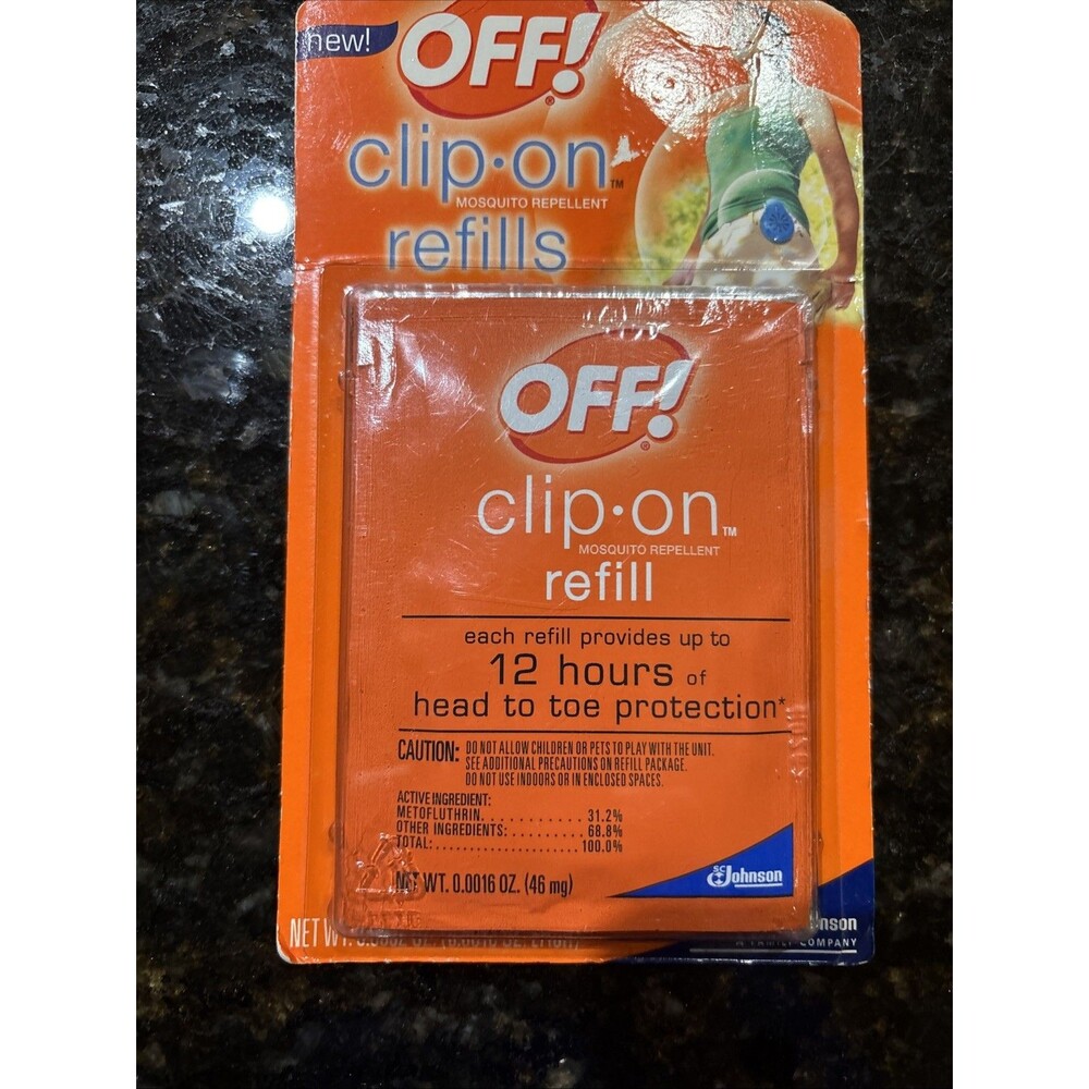 Lot Of 3 OFF! Clip-On Mosquito Repellent 3 Box 6 Total Refills For Fan - Picture 4 of 10